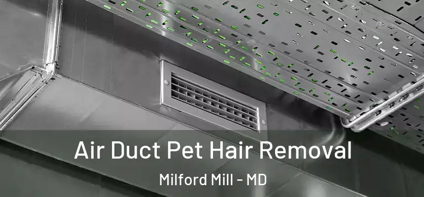 Air Duct Pet Hair Removal Milford Mill - MD