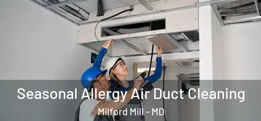Seasonal Allergy Air Duct Cleaning Milford Mill - MD